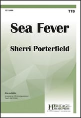 Sea Fever TTB choral sheet music cover